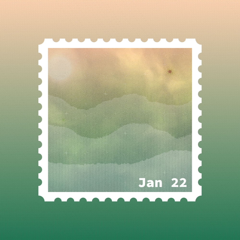 January 2022 stamp #31