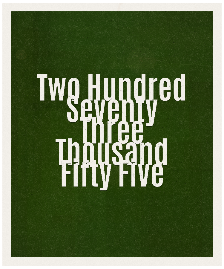 Count #273055