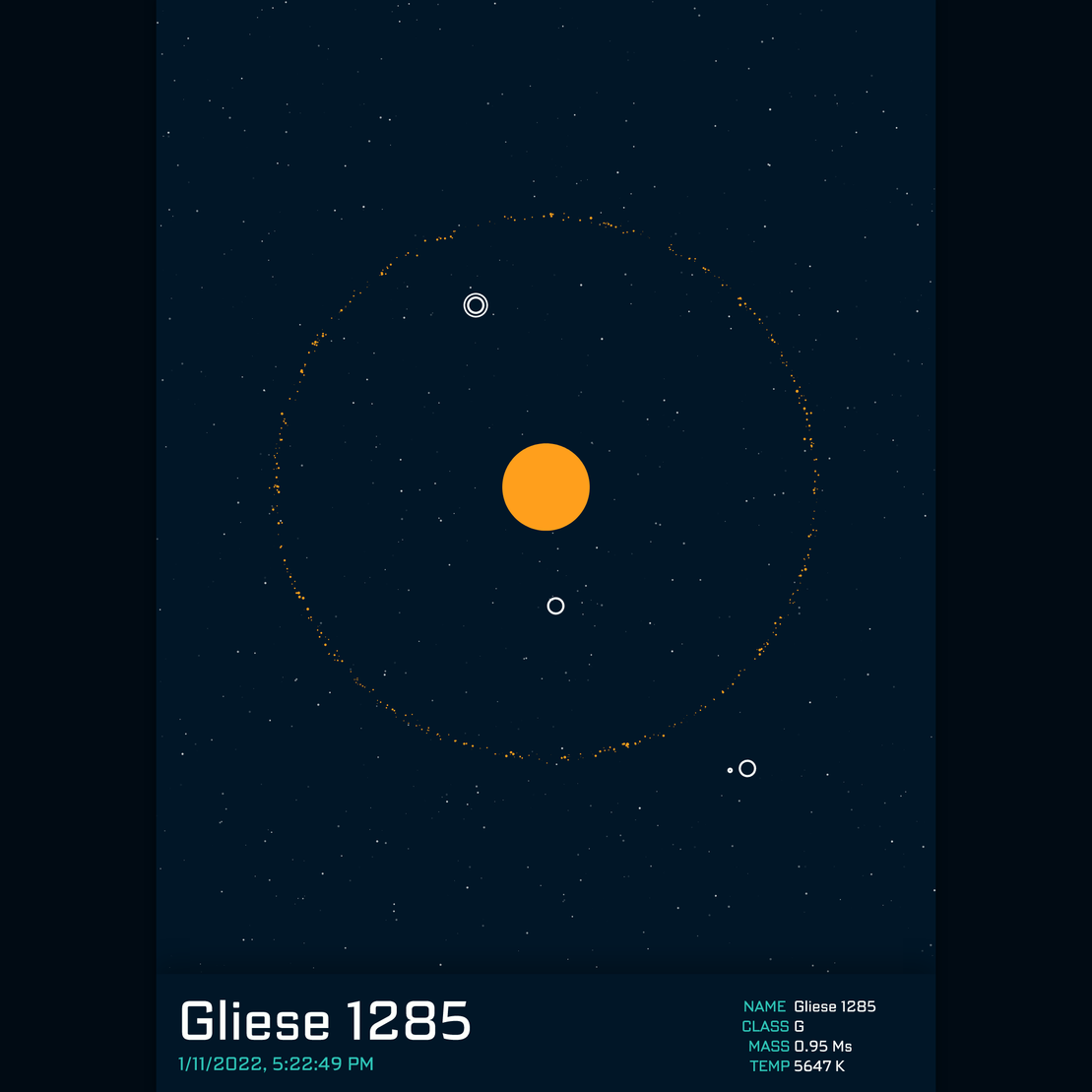 PLANETARY SYSTEM #87