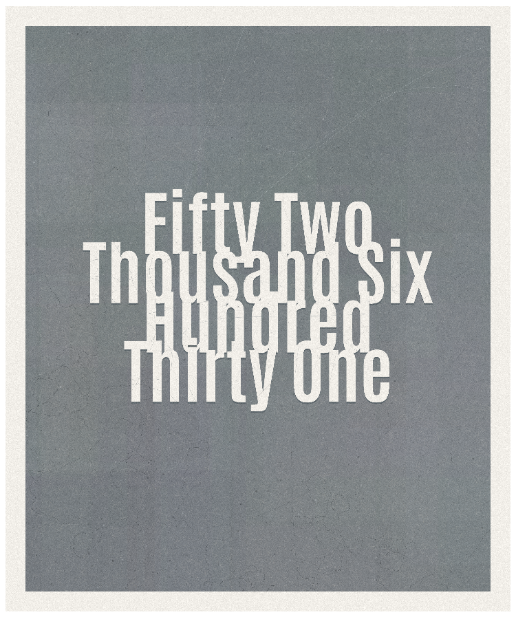 Count #52631