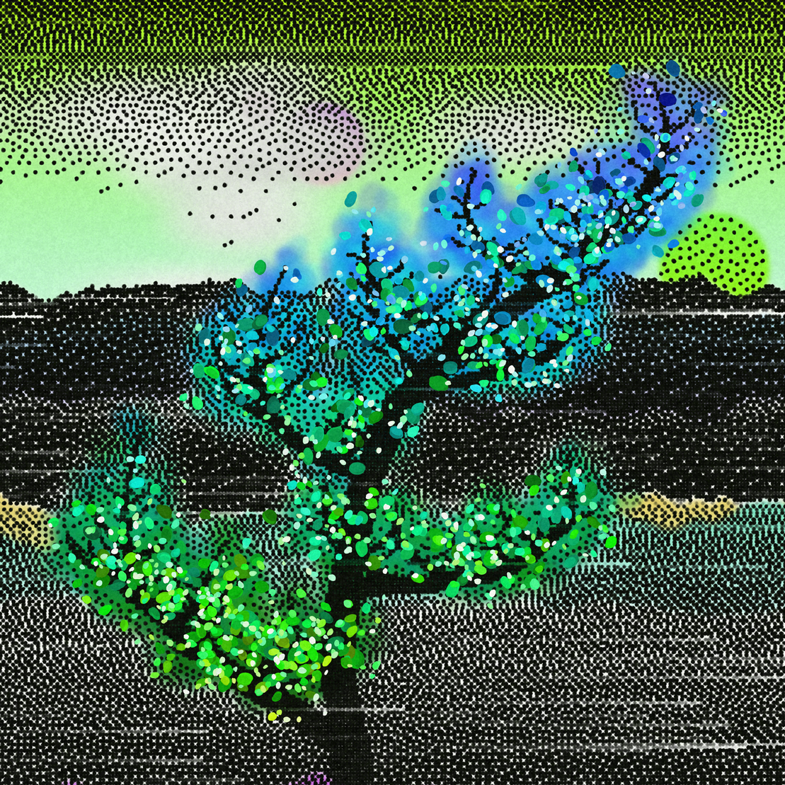 Dithered Branches #142