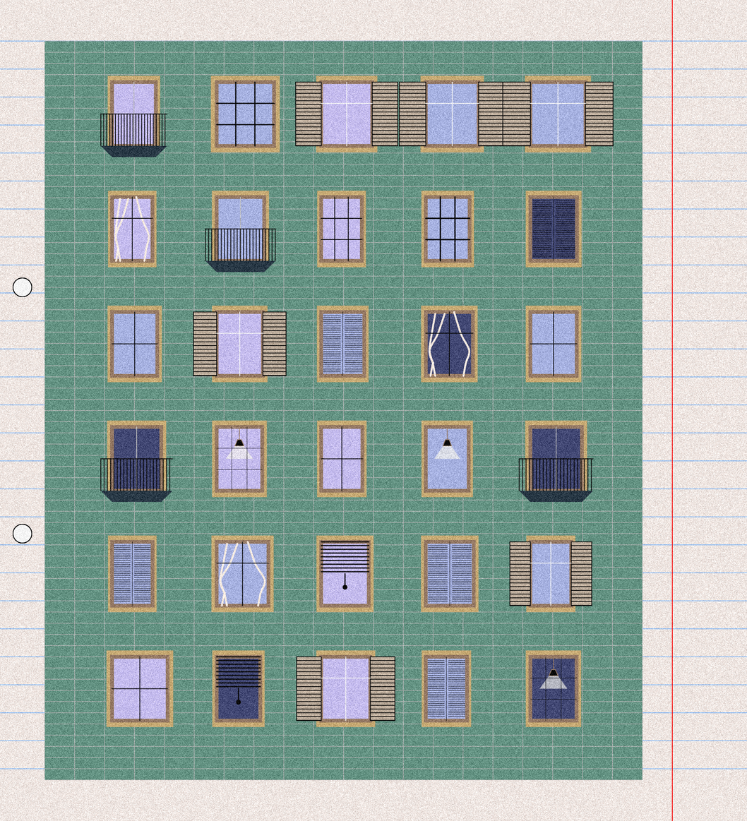 sketchbook page 9: windows #19