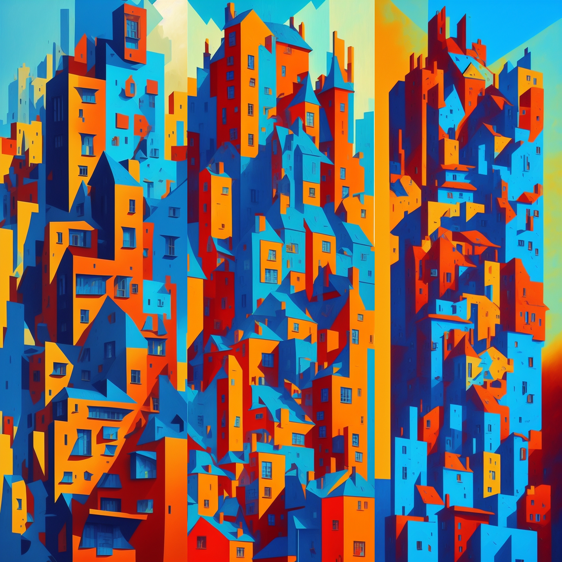 Cubism Buildings