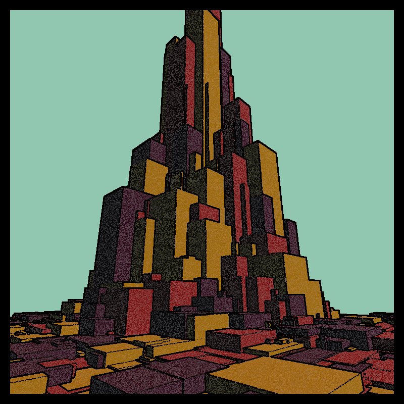Crystal forest #38