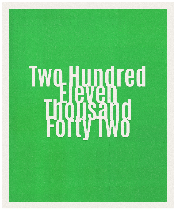 Count #211042