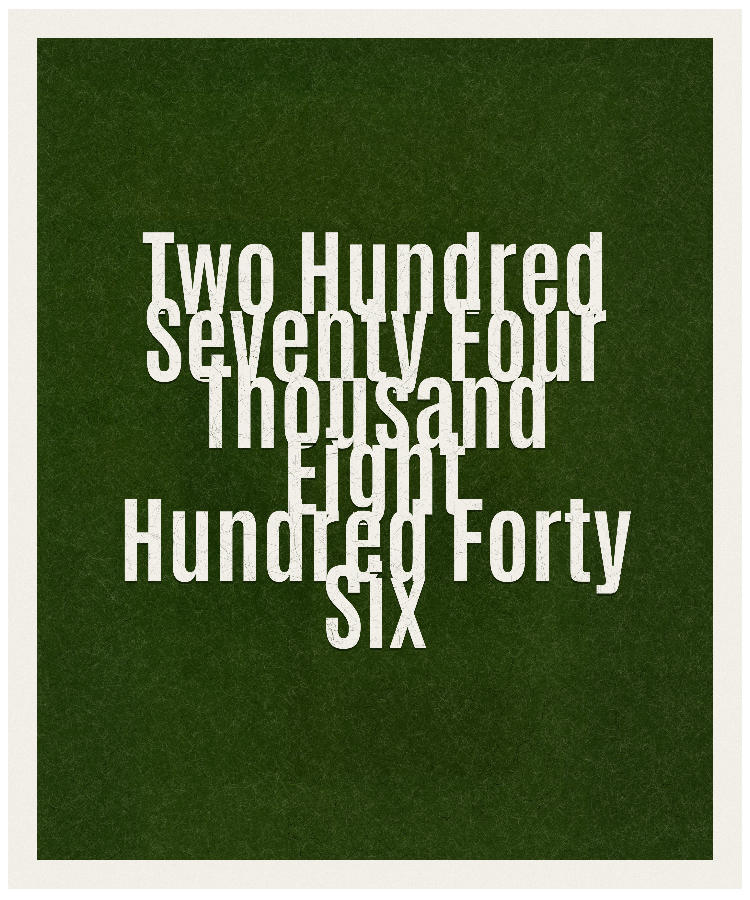 Count #274846