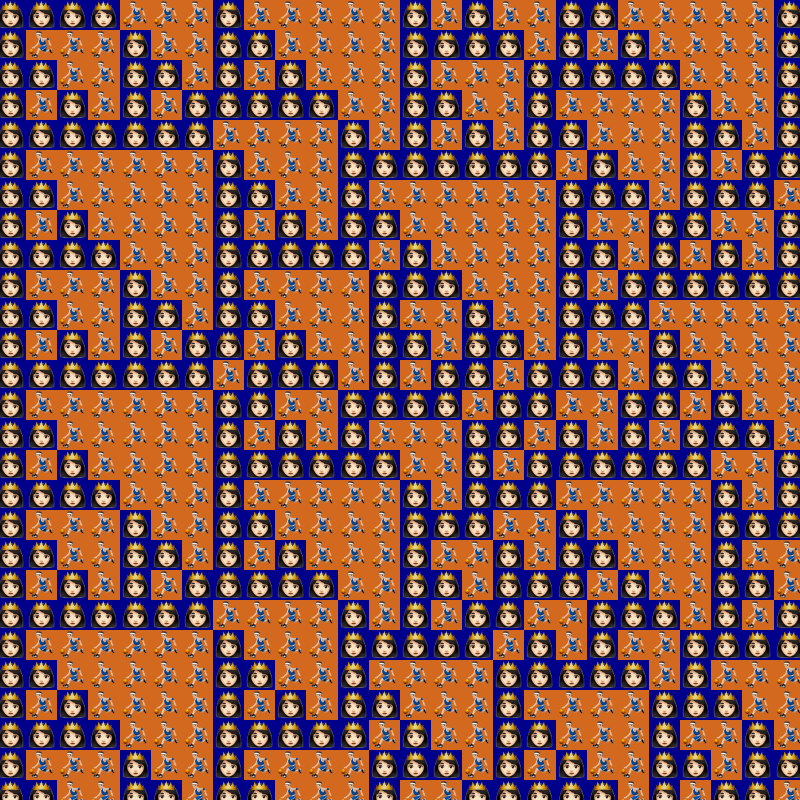 Elementary Cellular Emoji Automata #603