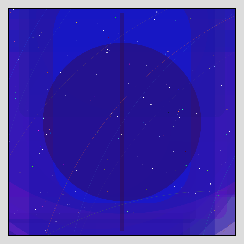 Color Field Starry B #42