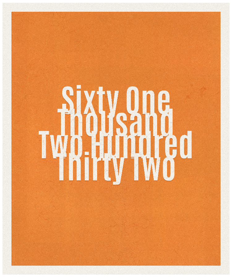 Count #61232