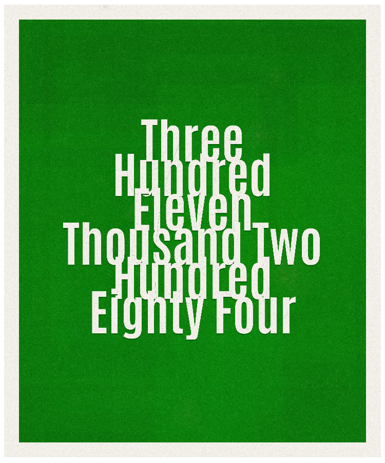 Count #311284