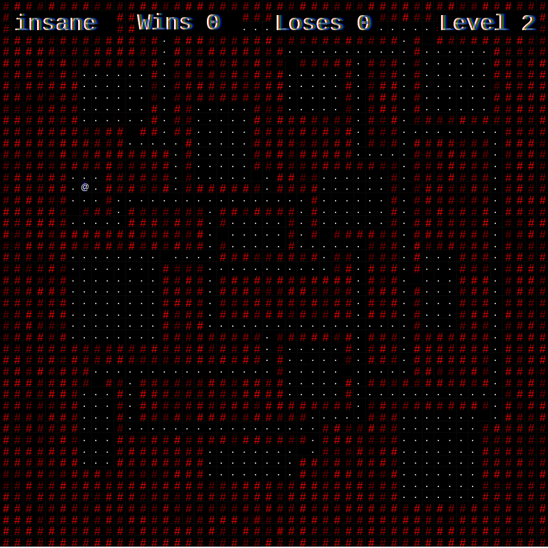 ascii dungeons in style #6