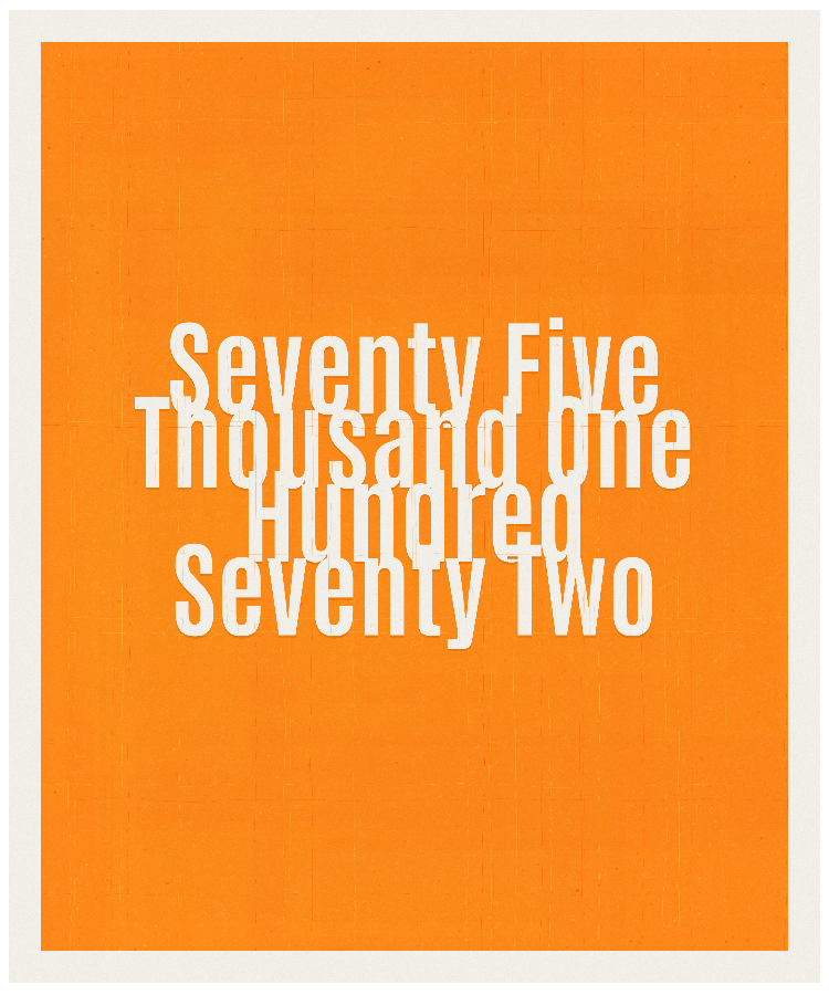 Count #75172