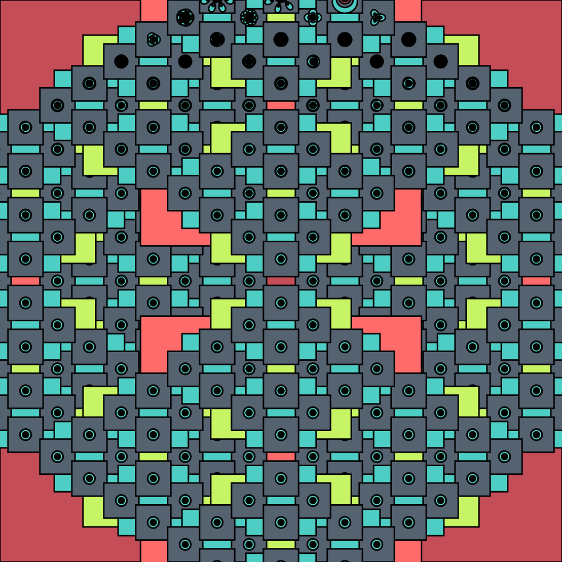 10 patterns 10 palettes #22