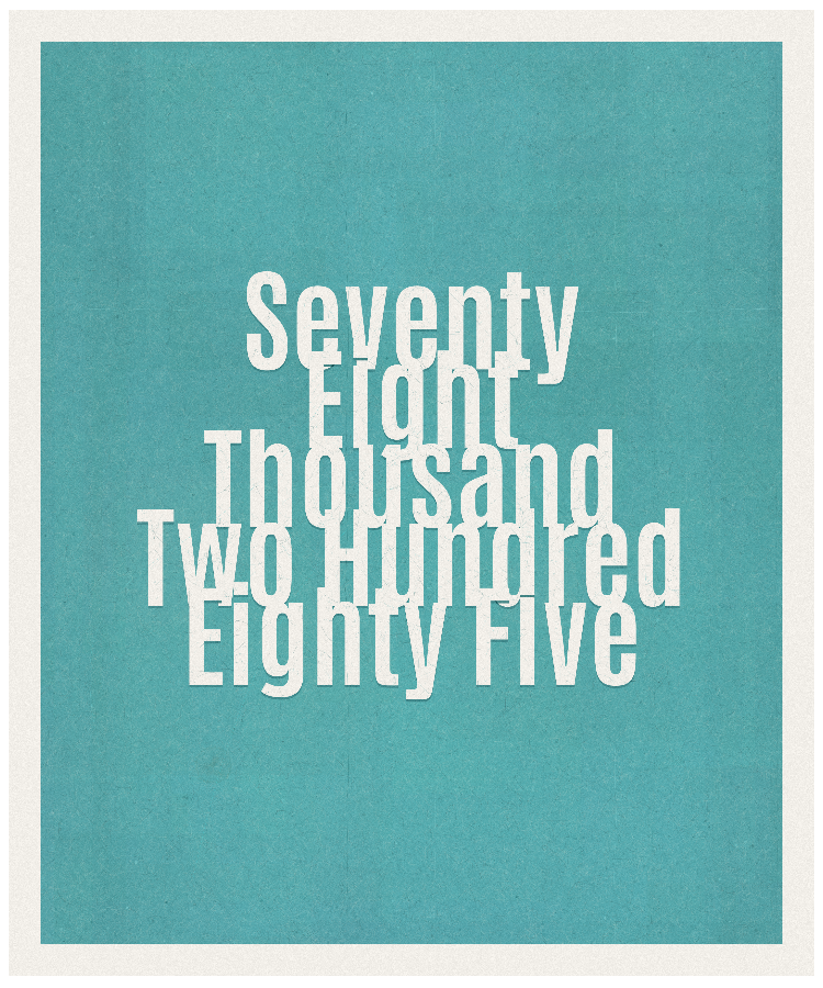Count #78285