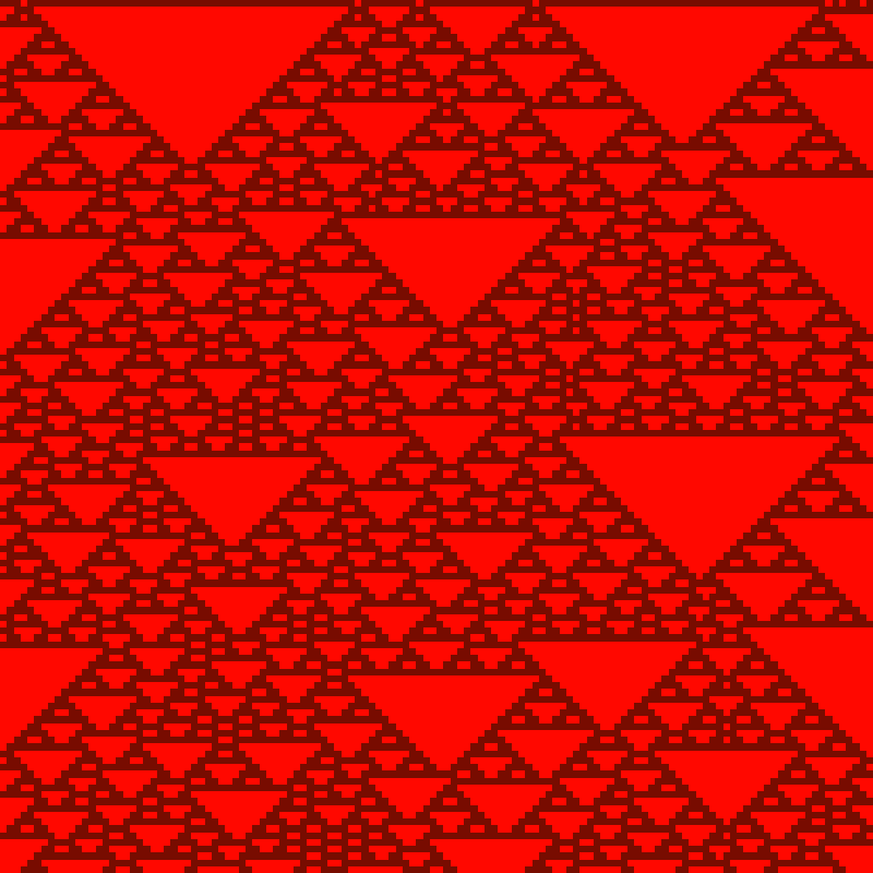 Totalistic Cellular Automata #257