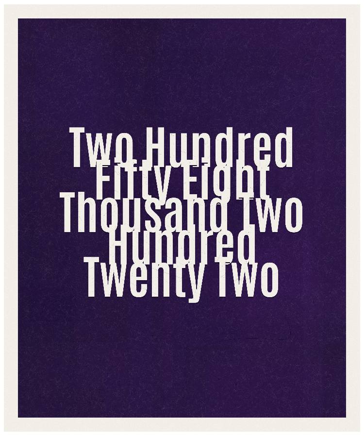 Count #258222