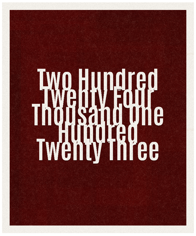 Count #224123
