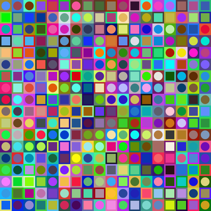 Square Dot Composition #137