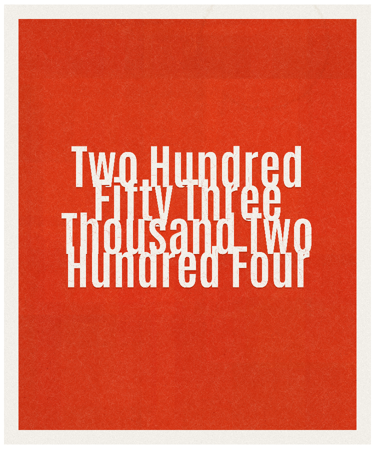 Count #253204