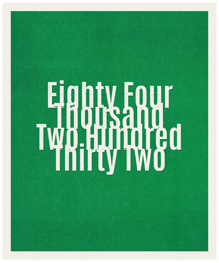 Count #84232