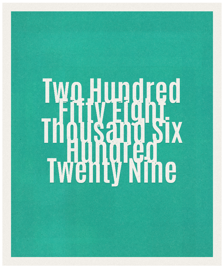 Count #258629