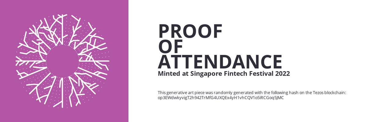 SFF2022 Proof of Attendance Token #447