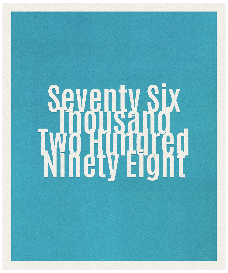 Count #76298
