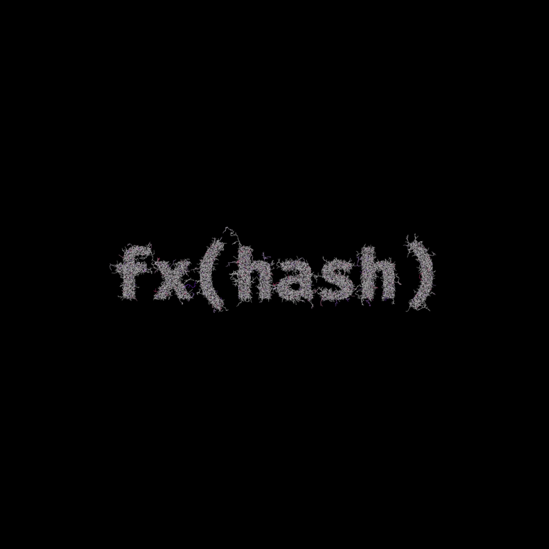 FXHASH Generative Logo #788