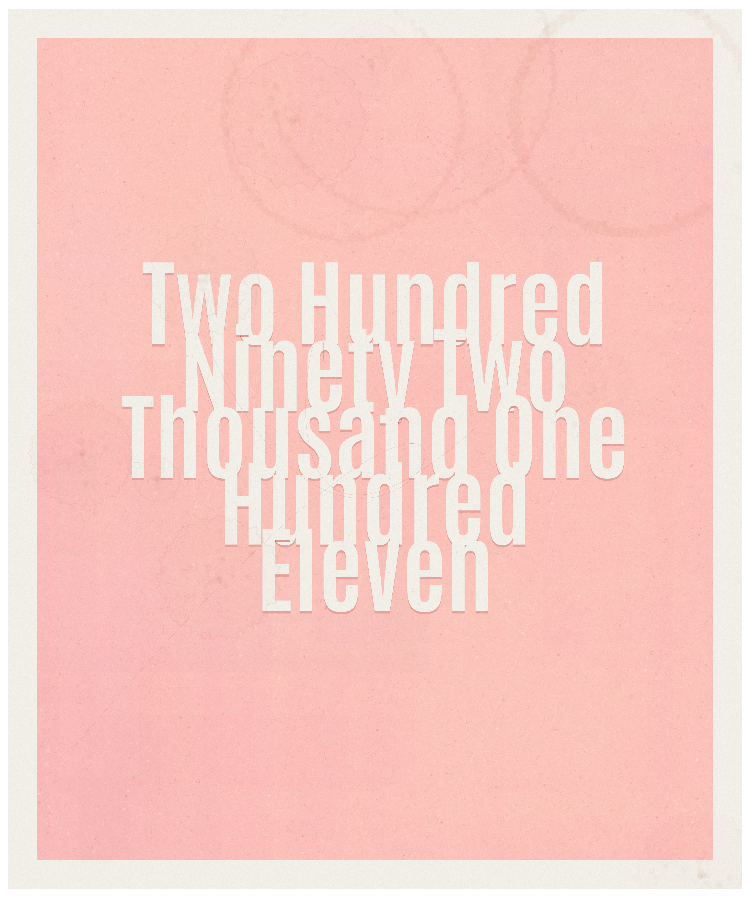 Count #292111