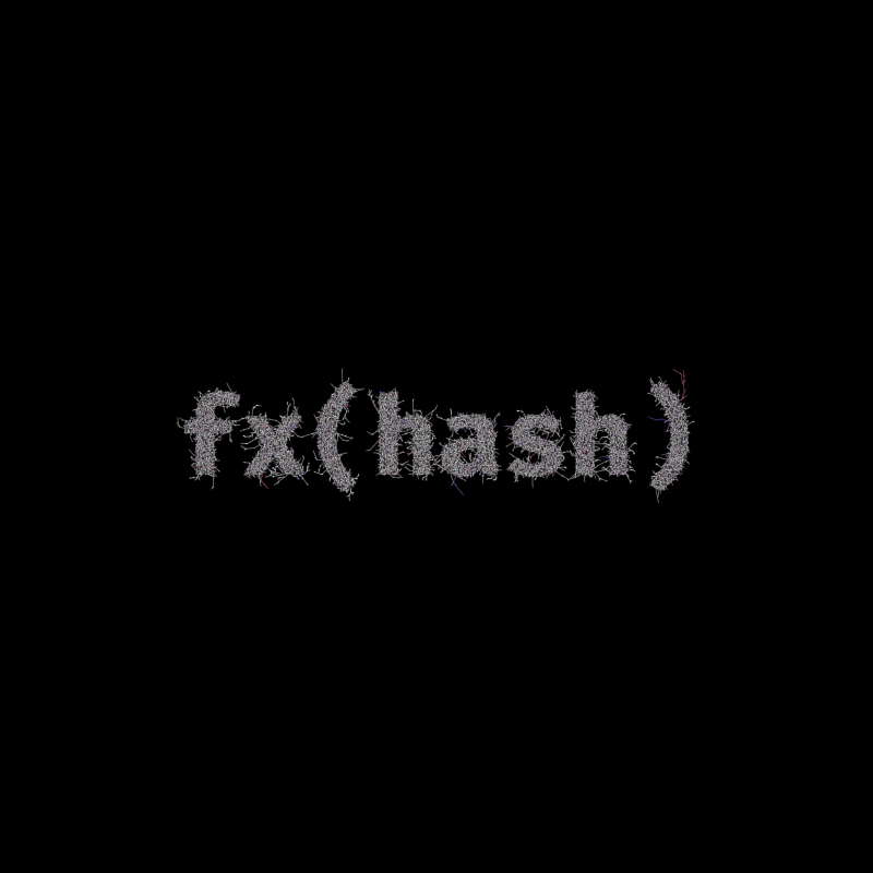 FXHASH Generative Logo #633