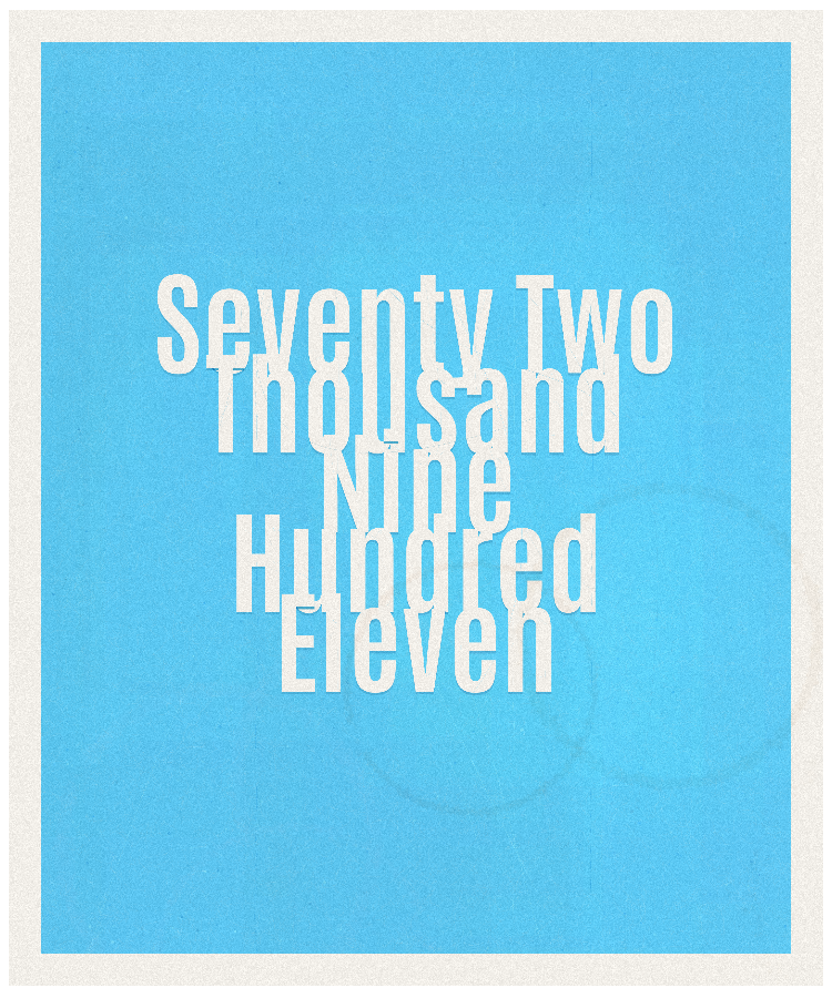 Count #72911