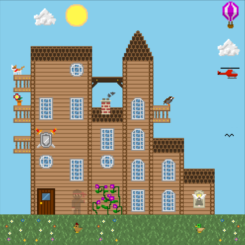 2D Mansion #980