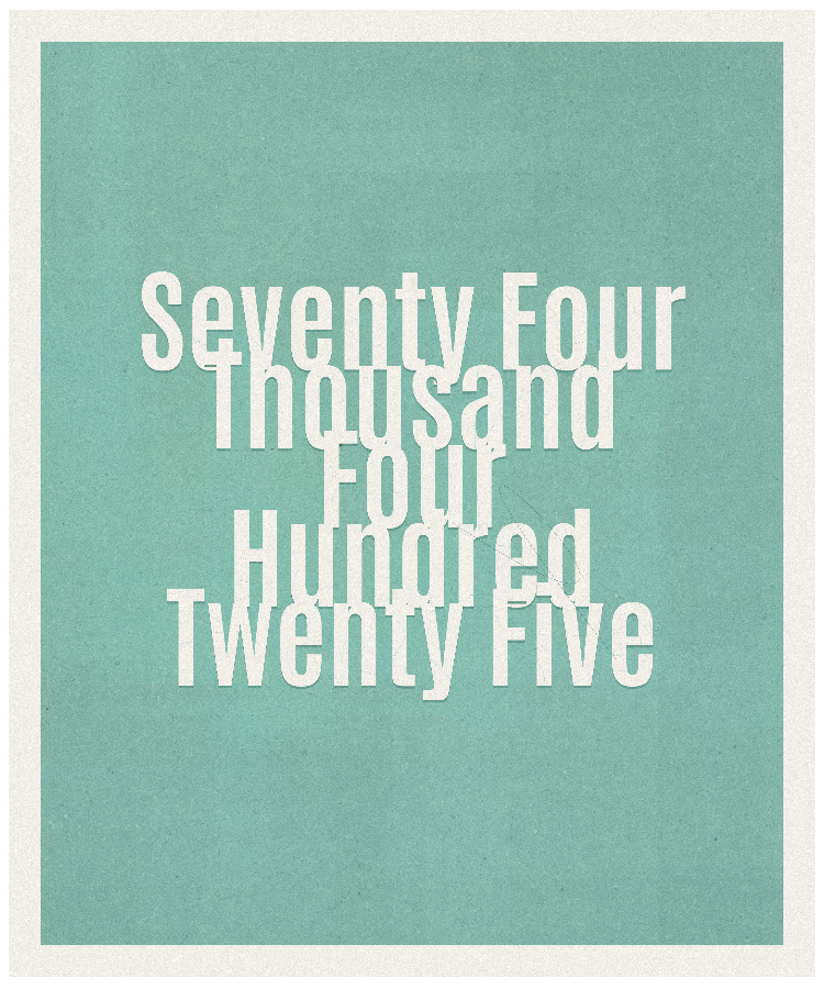 Count #74425