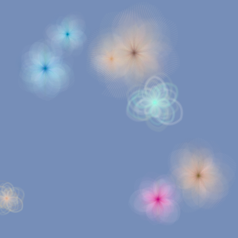 Fairy flower pattern #164