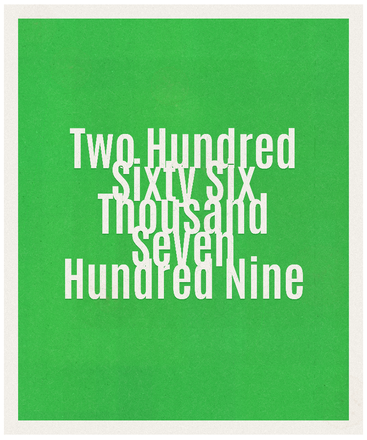 Count #266709