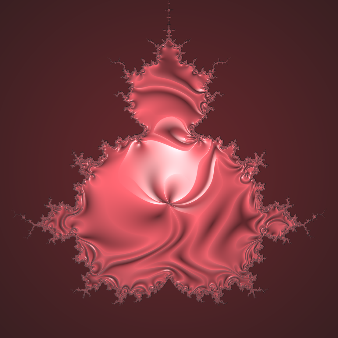 Warped Mandelbrot Fractal #8