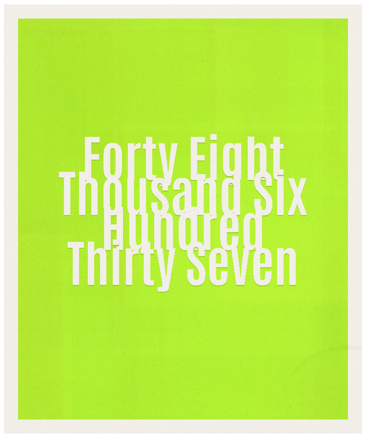 Count #48637
