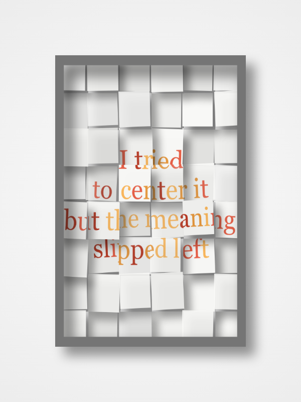 The Metaphor Machine #16034