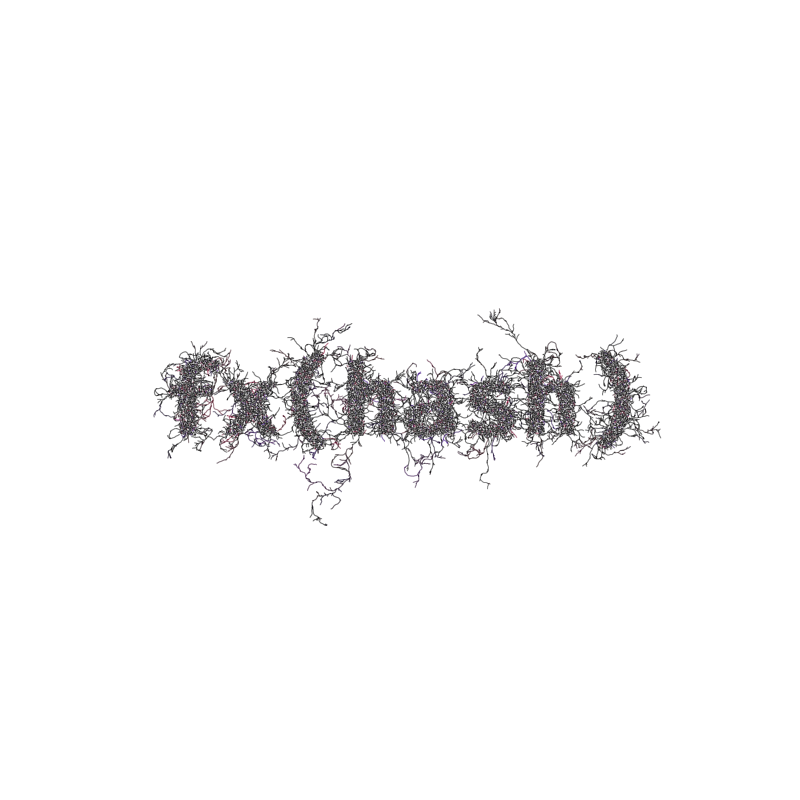 FXHASH Logo with Features #755