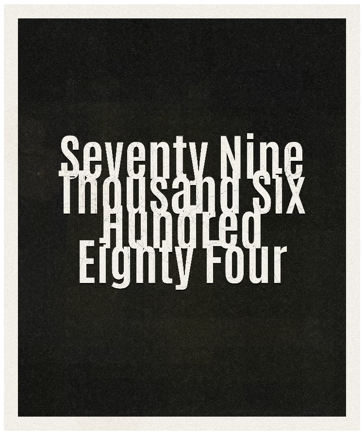 Count #79684