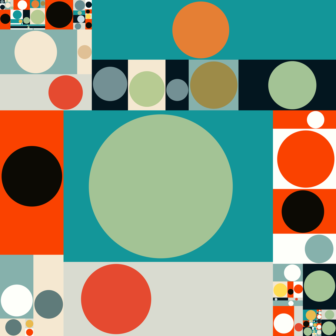 An Increasing Series Of Dots #78