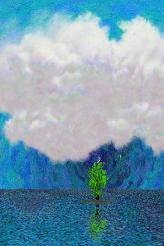 Tree and Cloud #58