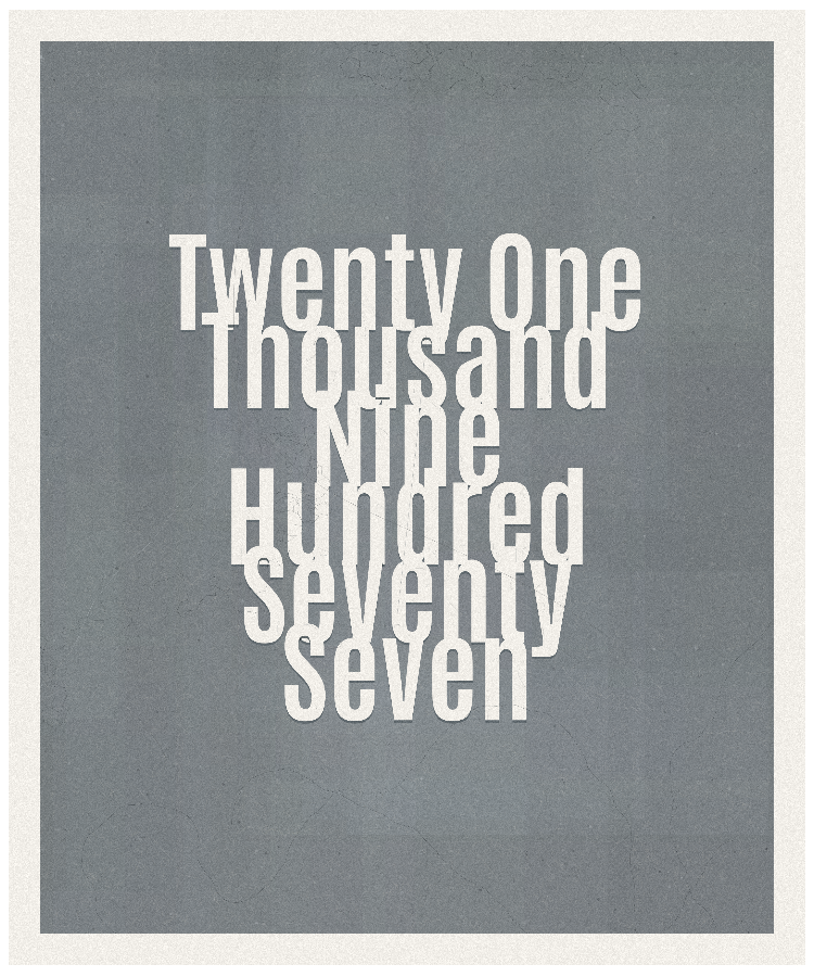 Count #21977