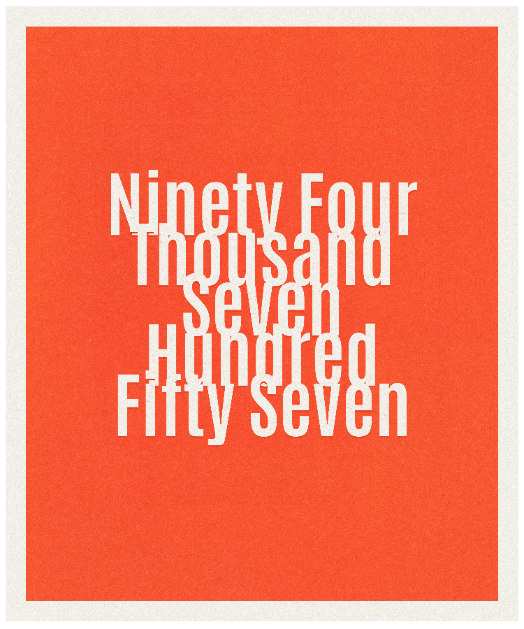 Count #94757