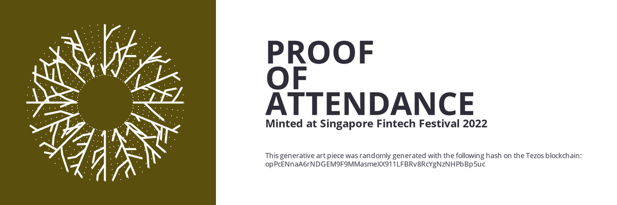 SFF2022 Proof of Attendance Token #1062