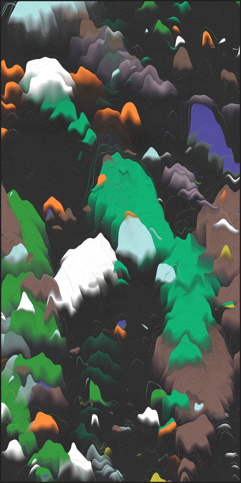 晩夏の山岳 Mountains in Late Summer #57