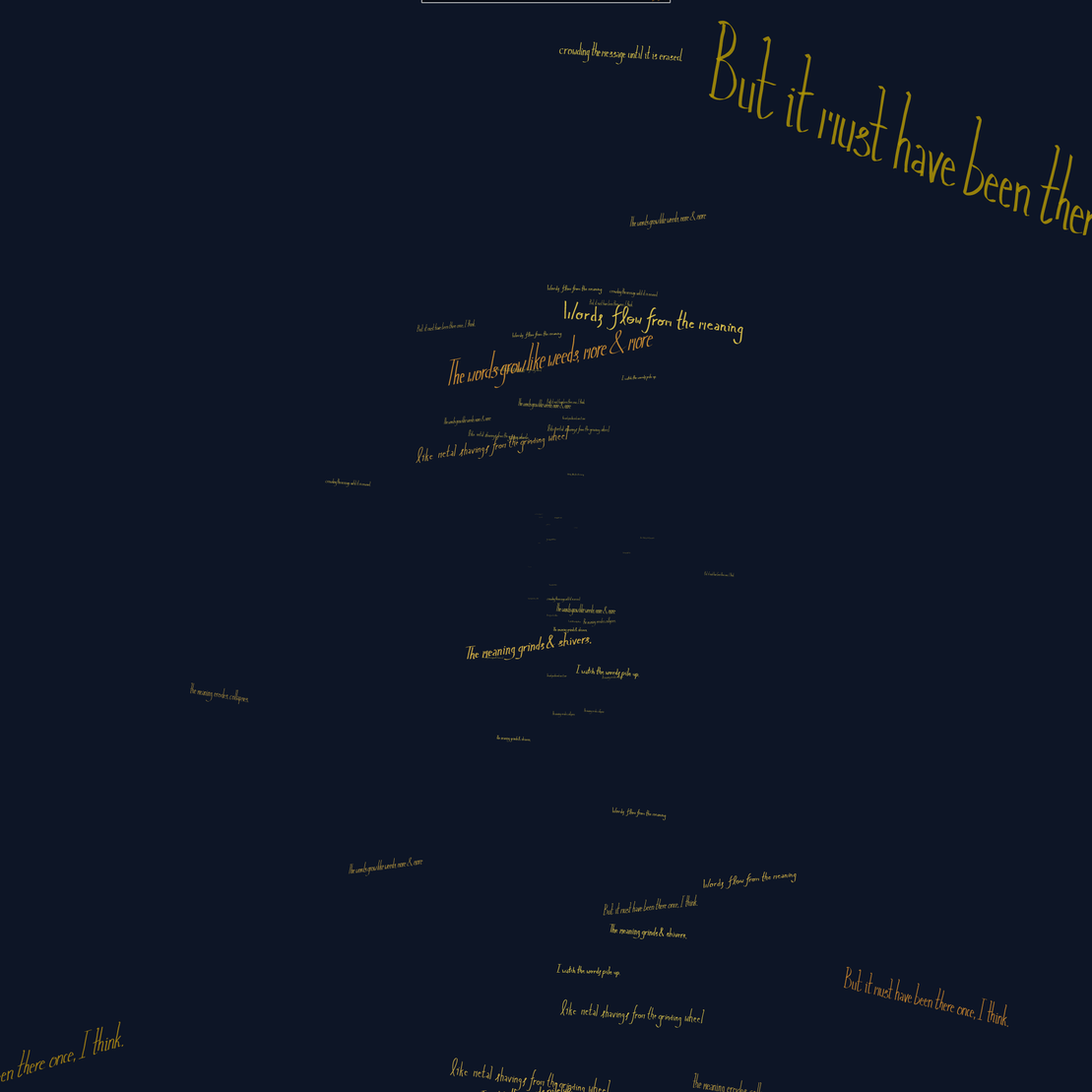Wordflow #9
