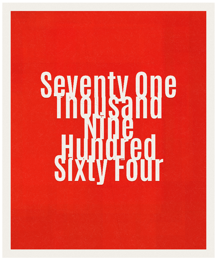 Count #71964