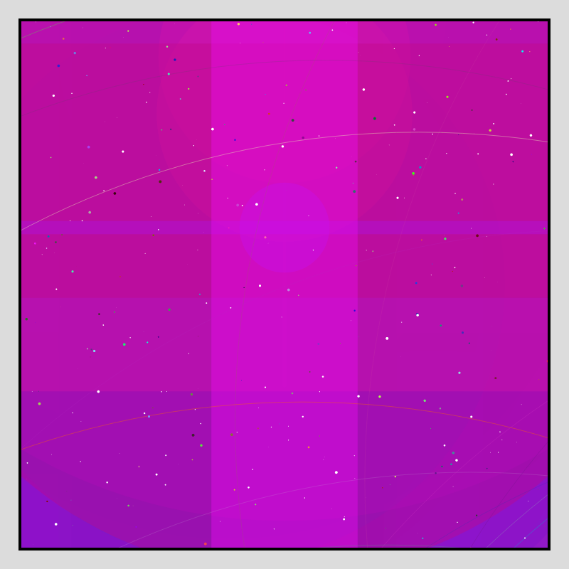 Color Field Starry B #161