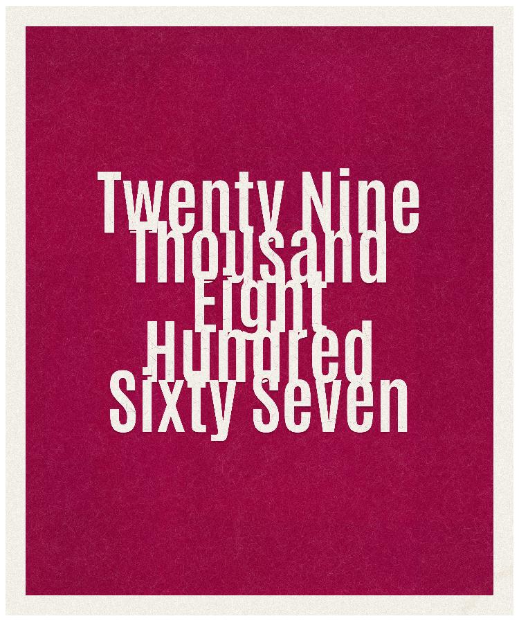 Count #29867